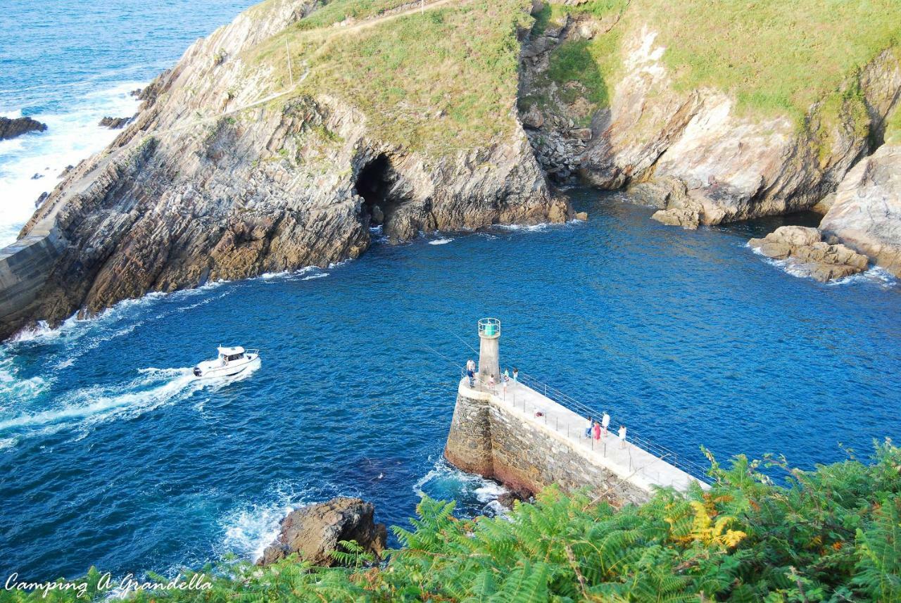 Camping A Grandella El Franco Exteriér fotografie